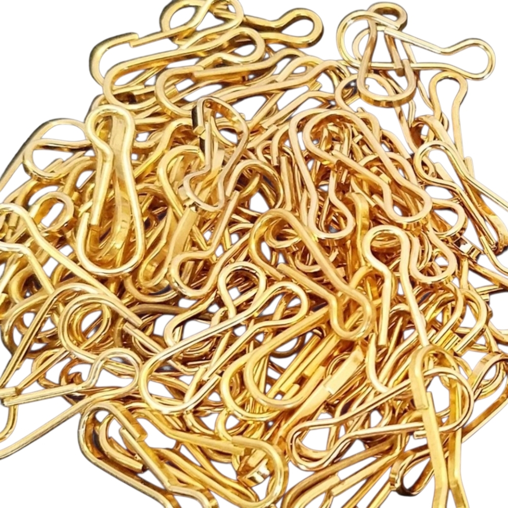 200 GOLD color BAIL CLASP Pendant Connector NEW